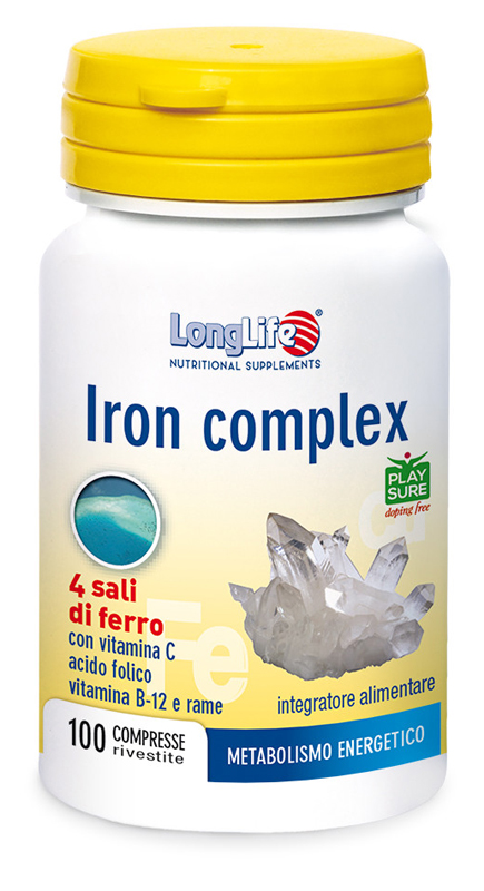 LONGLIFE IRON COMPLEX 100CPR